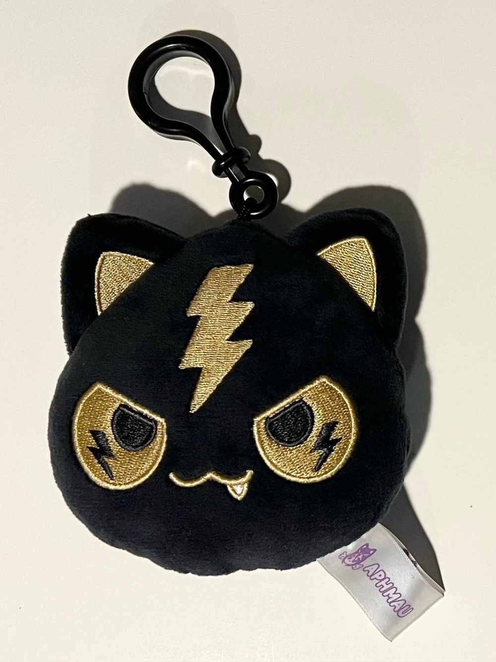 Aphmau MeeMeows Elemental (Series 8) Lightning Cat clip-on plush